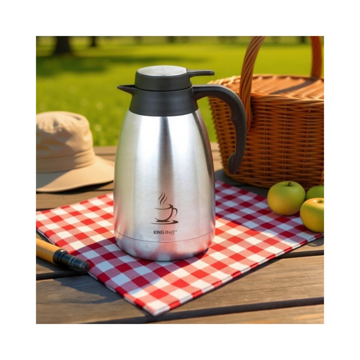 Kinghoff termos na kawę i herbatę 2l 63232