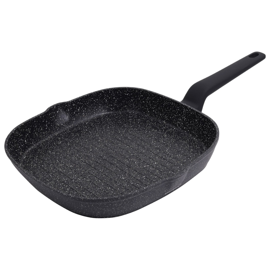Patelnia grillowa z powłoką marmurową 28cm indukcja KLAUSBERG