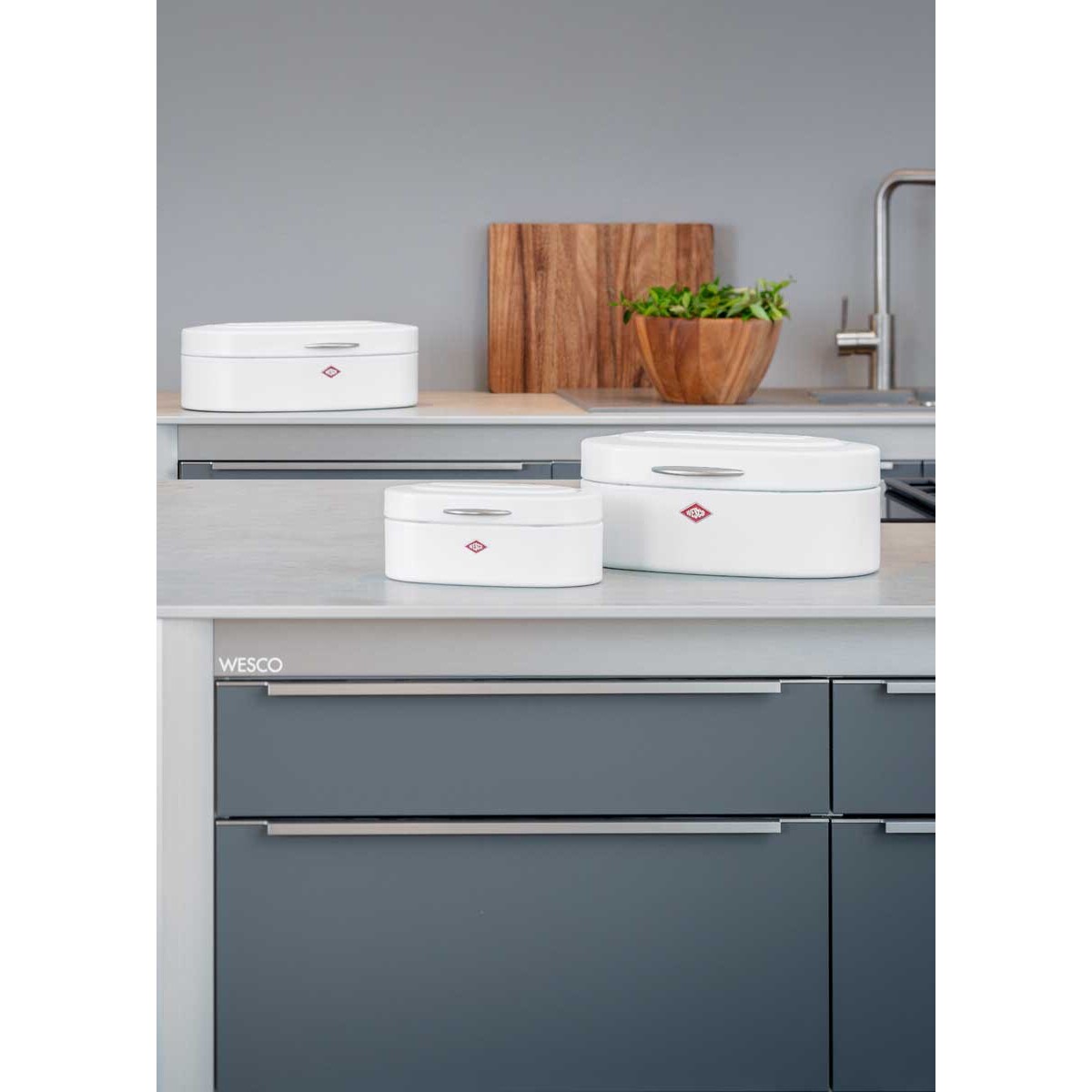 Chlebak 415mm Elly biały MATT Wesco