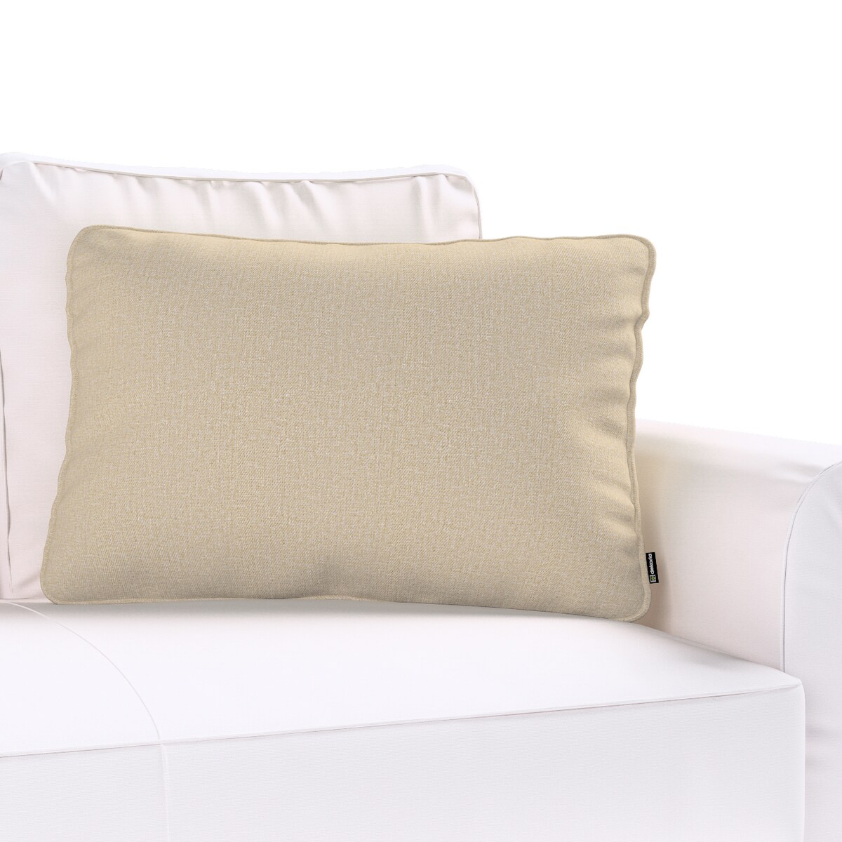 Poszewka Gabi na poduszkę prostokątna 60x40 jasny beż