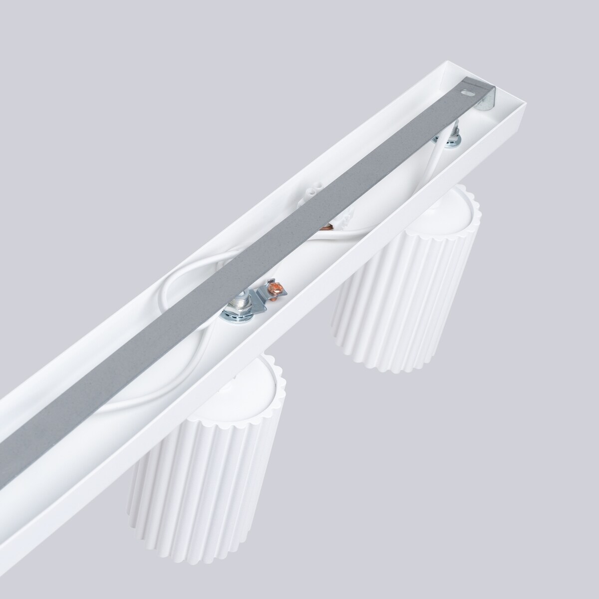 Plafon KARBON 3L biały