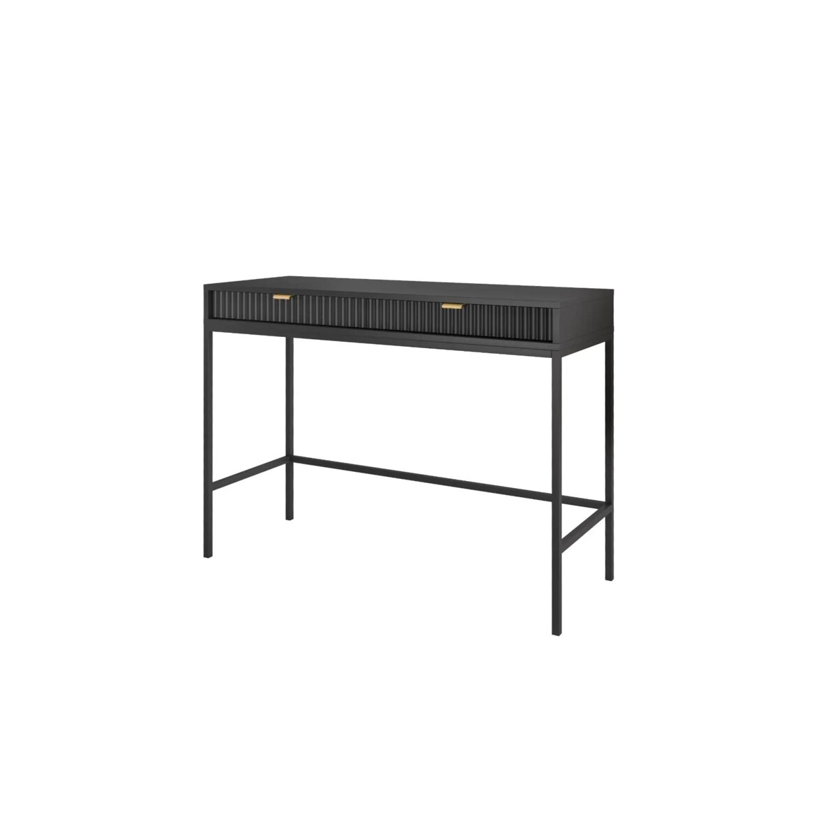 Toaletka MILONA 104 cm czarna mat