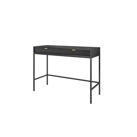 Toaletka MILONA 104 cm czarna mat