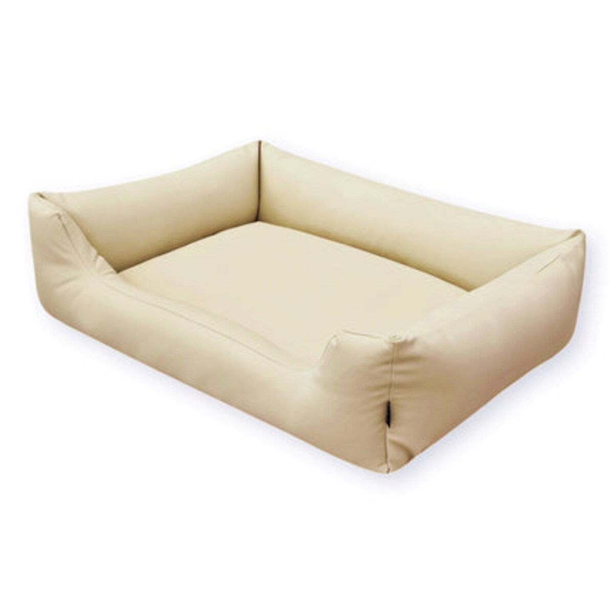 Legowisko dla psa z ekoskóry MARIO, 140x110 cm, Beż