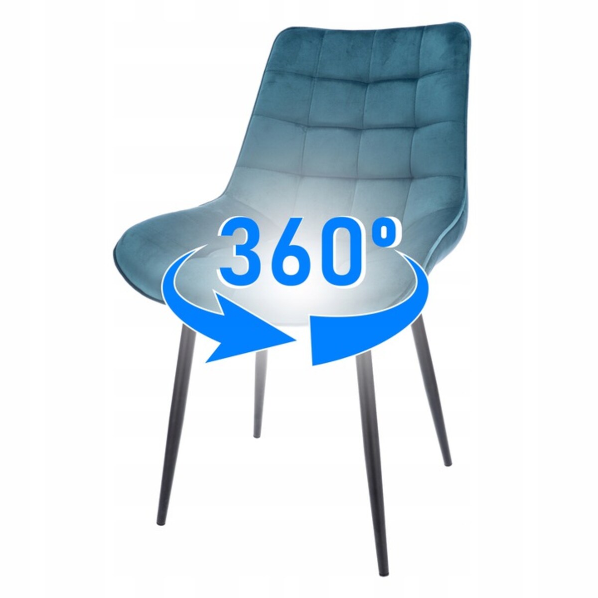 2 X Krzesło Do Jadalni Kuchni Salonu Do Jadalni Kuchni Stołu Zestaw Komplet Misty Niebieskie