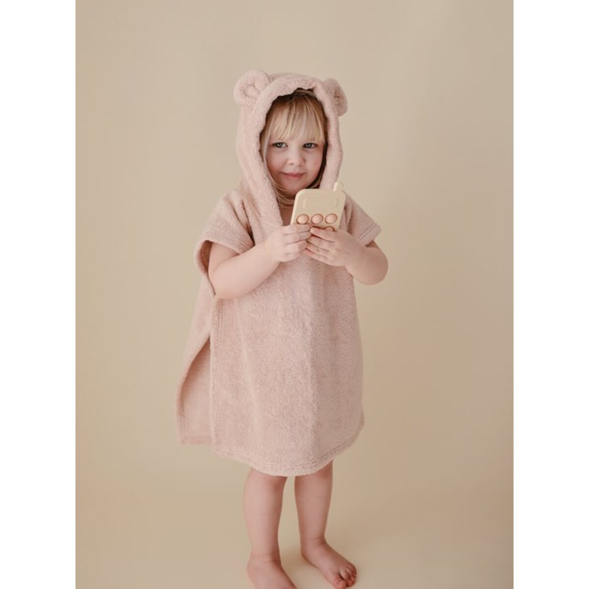 Mushie Zabawka sensoryczna Telefon Pop It Blush