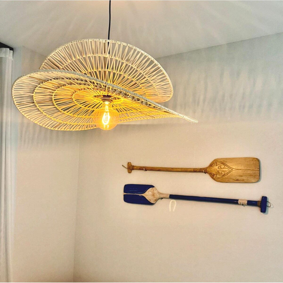 Lampa wisząca Light Prestige Raya drewno 1 x E27 1 szt.