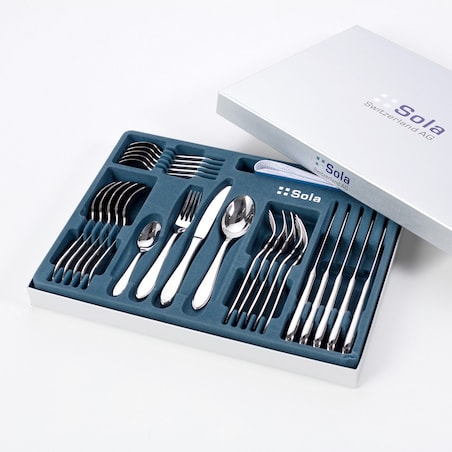 Sztućce Caballe komplet dla 6 osób 24 części, 44 x 33 x 5 cm
