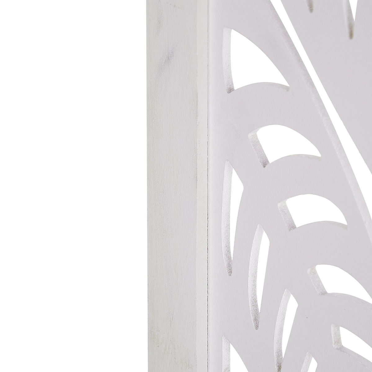 3-panelowy parawan pokojowy MELAGO Biały 122 cm 170 cm