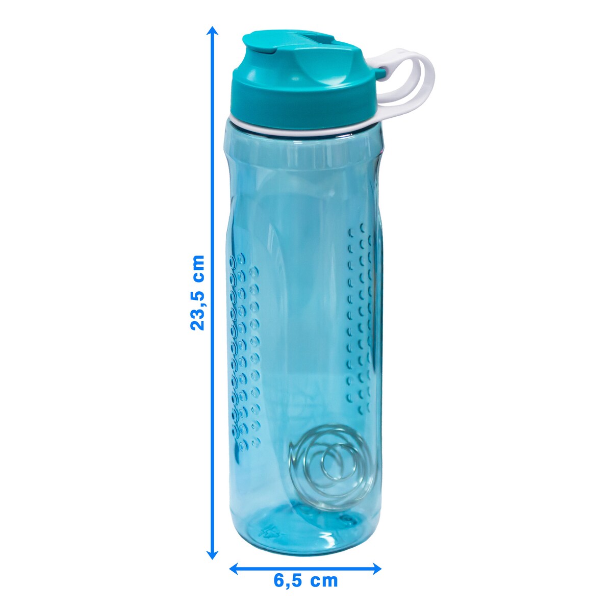Bidon Na Wodę Shaker Ze Sprężynką Rowerowy Do Szkoły Butelka 610 Ml