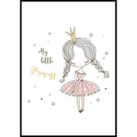 plakat mała księžniczka 50x70 cm