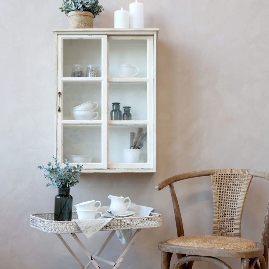 Witrynka wisząca z przesuwnymi drzwiami