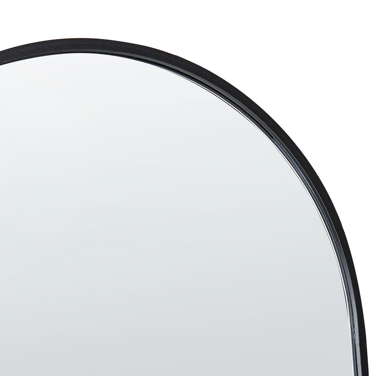 Lustro stojące BAGNOLET 150 cm Metal Czarny