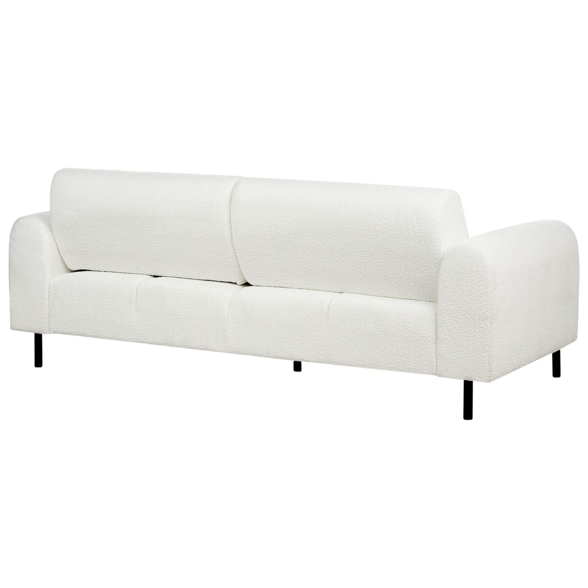 Sofa 3-osobowa boucle biała ASKIM