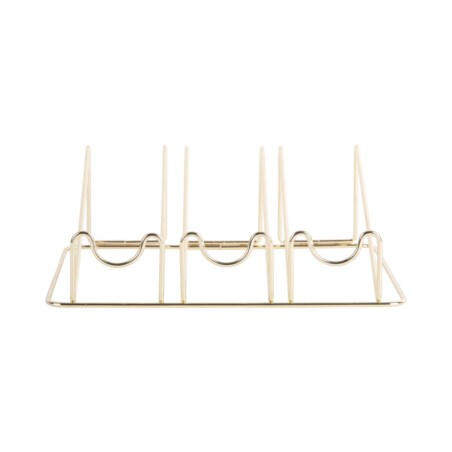 Stojak na wino WIRED, metalowy, 10 x 20 x 28 cm