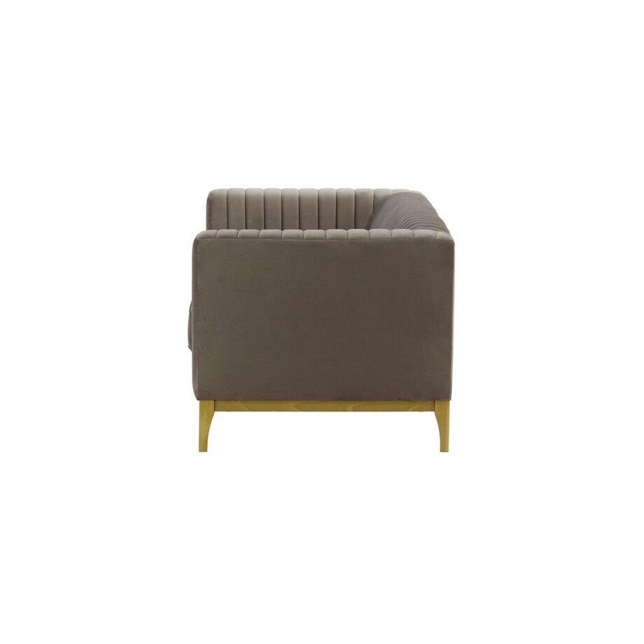 Sofa dwuosobowa Slender Wood-Velluto 17-like oak