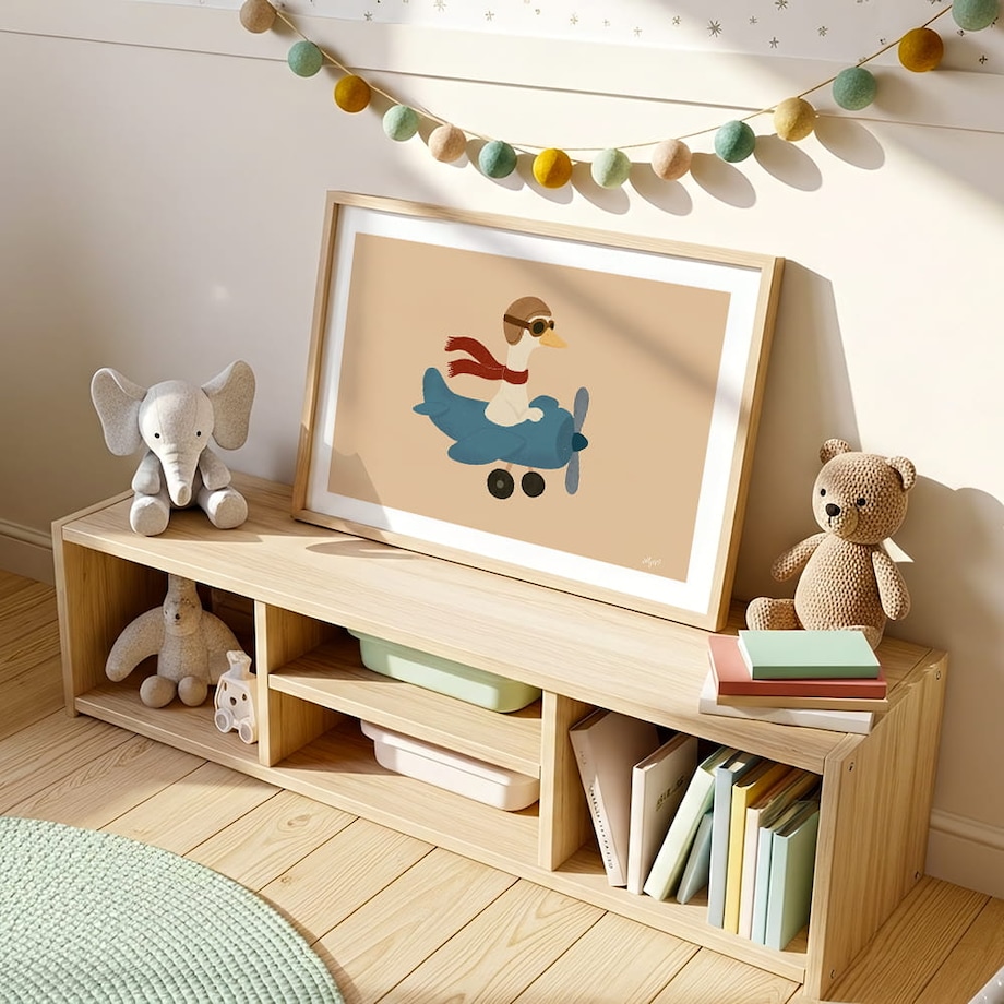 plakat kapitan gęś 70x100