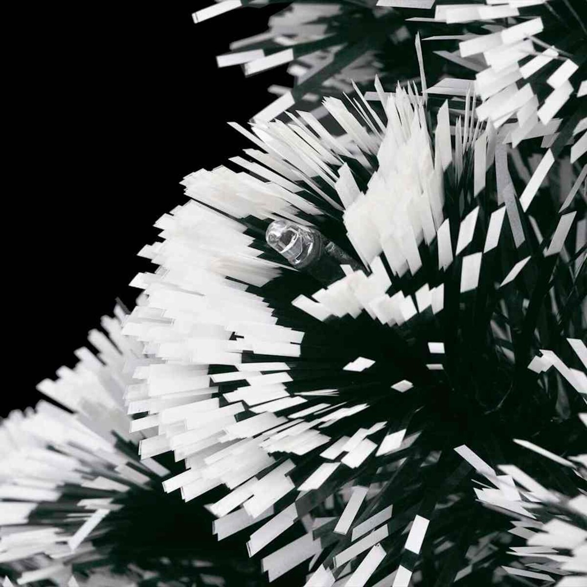 vidaXL Sztuczna choinka z LED i stojakiem 150 cm, włókno optyczne