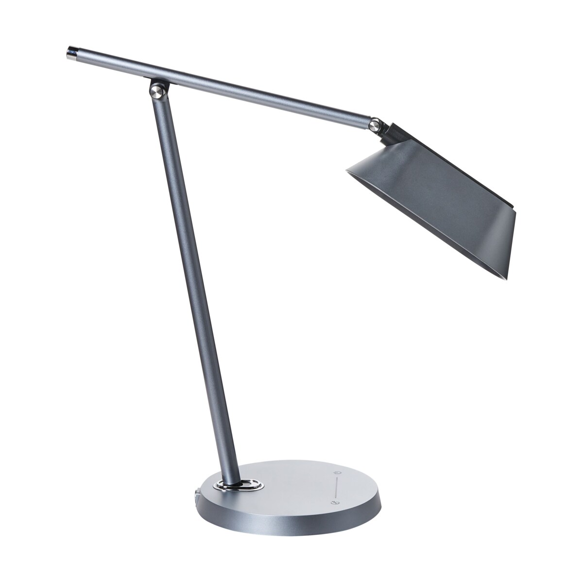 Lampa biurkowa LED LEONIS Ze ściemniaczem Szary