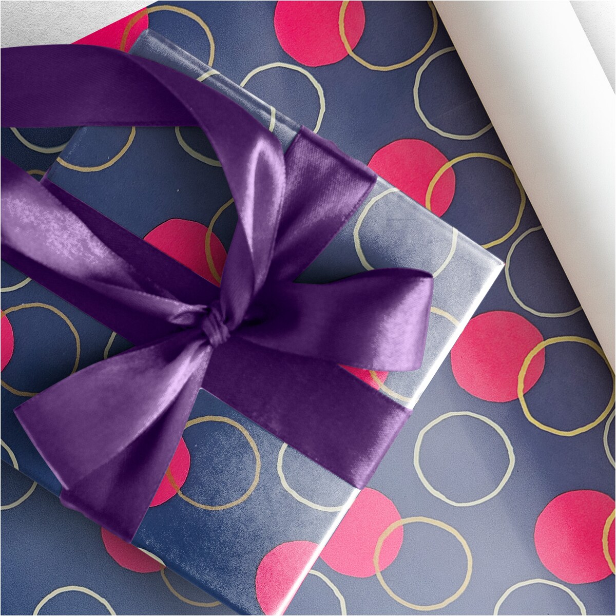 Papier Prezentowy Do Pakowania Prezentów 20 m MEGAROLKA Ozdobny Do Paczek Na Walentynki Urodziny