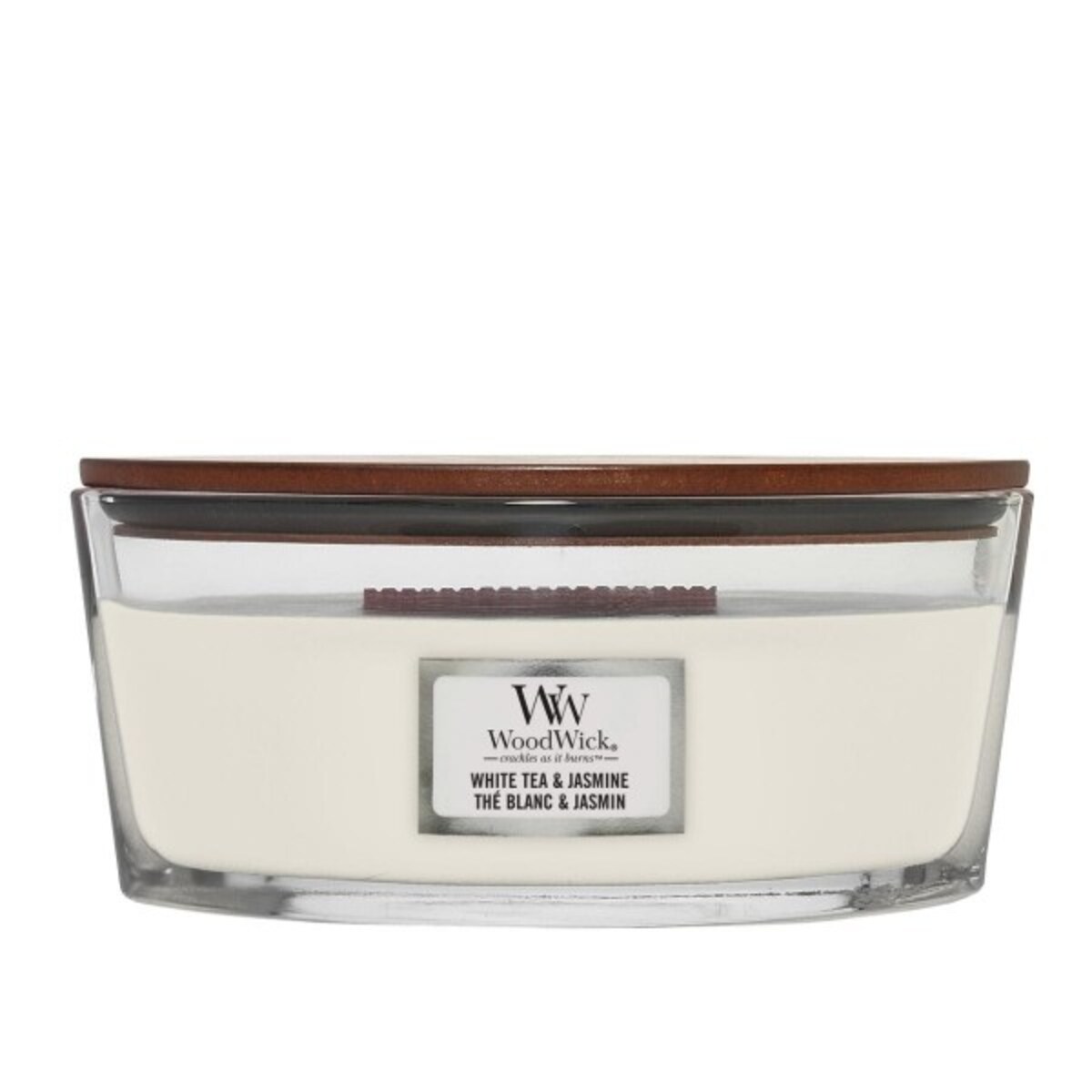 WoodWick świeca Elipsa WHITE TEA & JASMINE