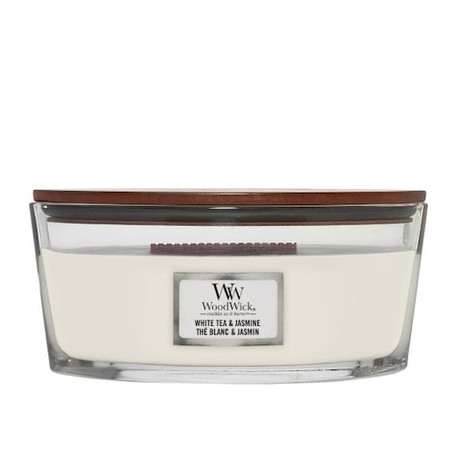 WoodWick świeca Elipsa WHITE TEA & JASMINE