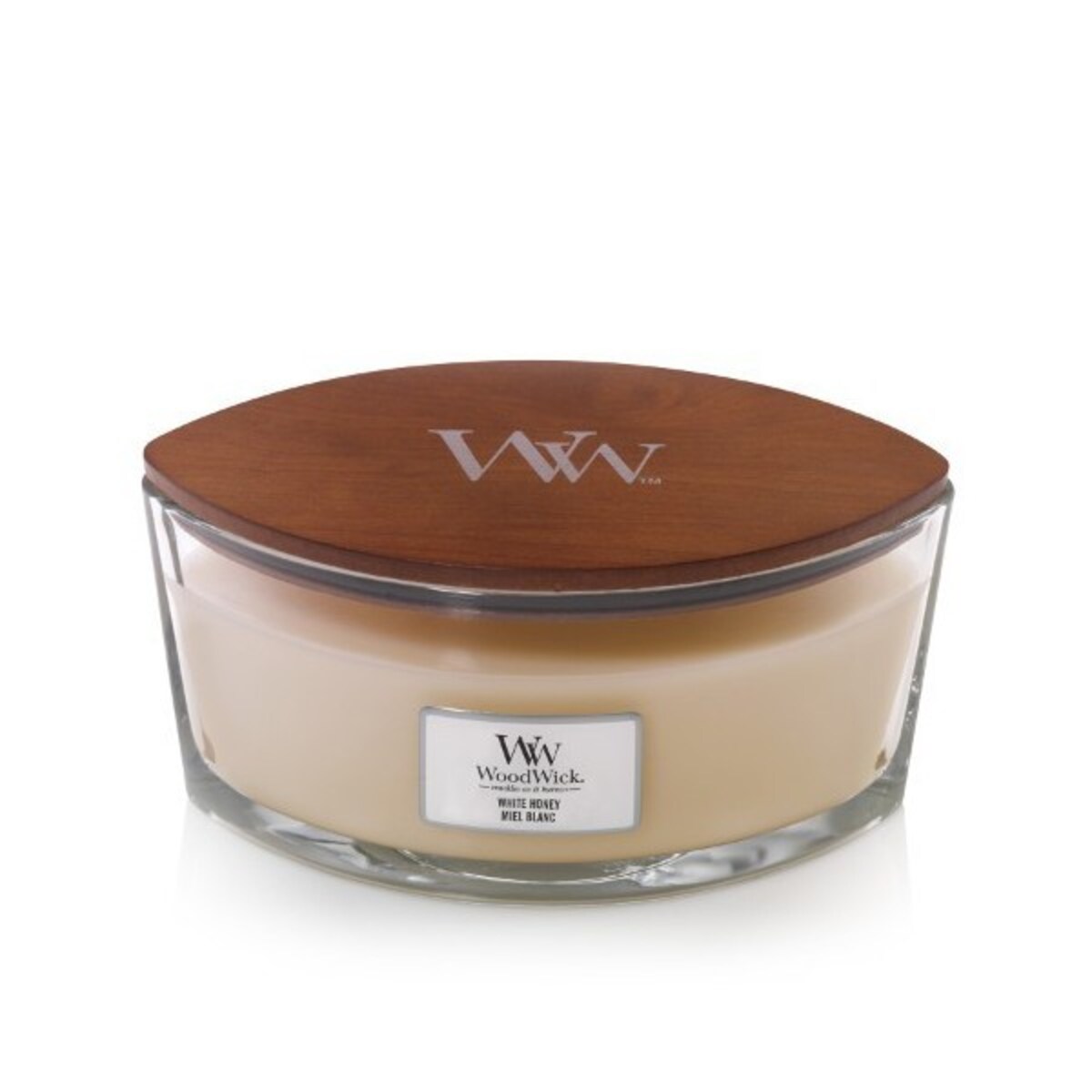 WoodWick świeca Elipsa WHITE HONEY