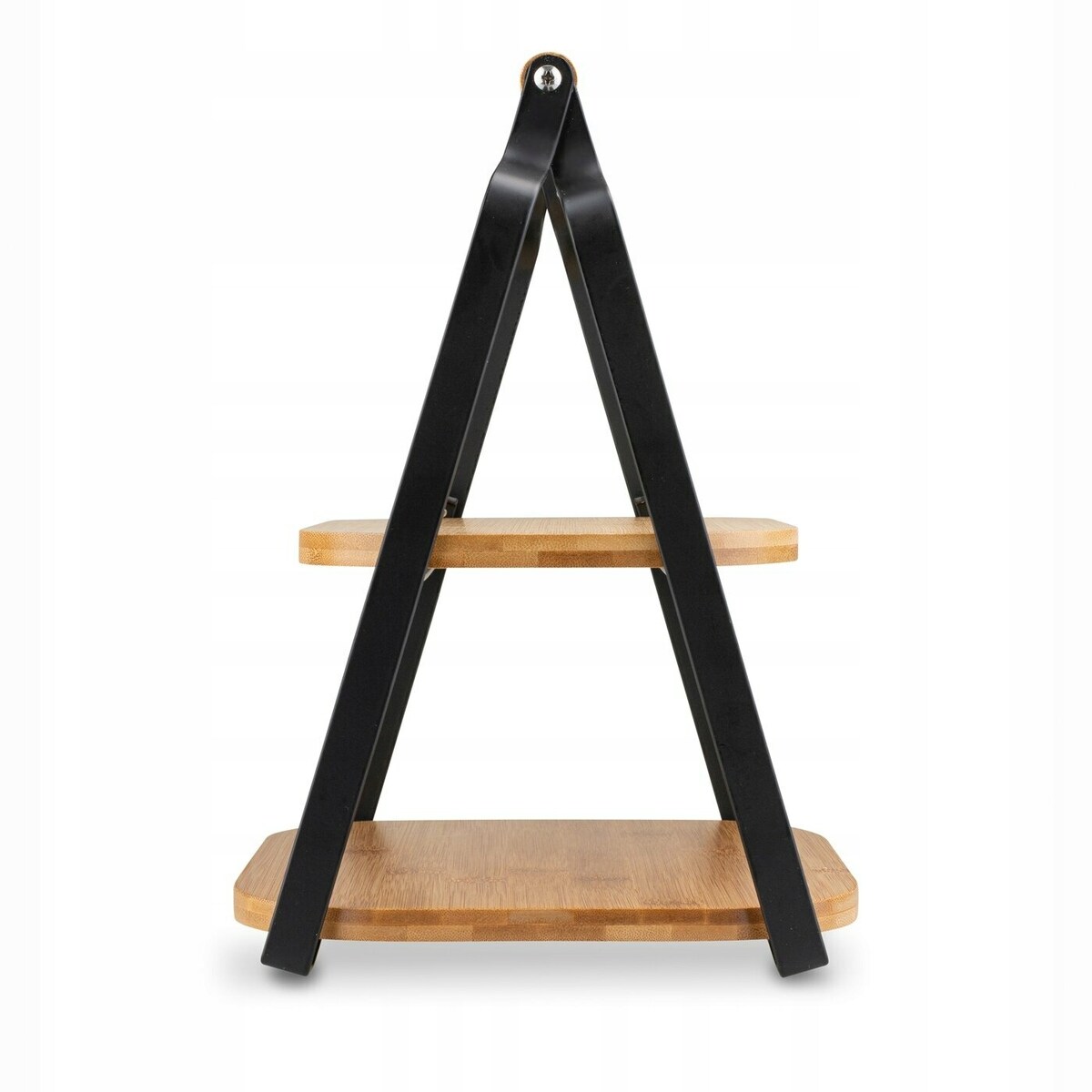 PATERA 2 POZIOMY do serwowania jedzenia przekąski desery ciasto bambusowa