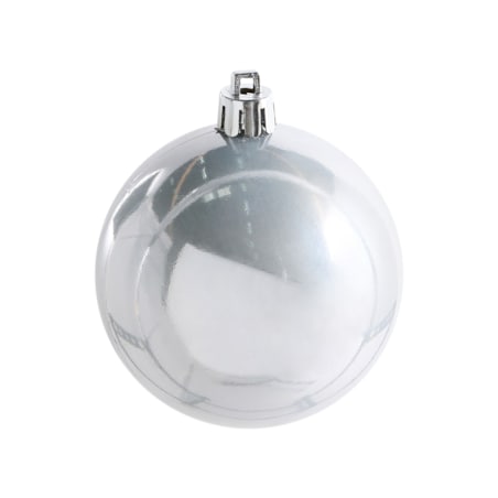 Zestaw 60 bombek TINNSJA Srebrny