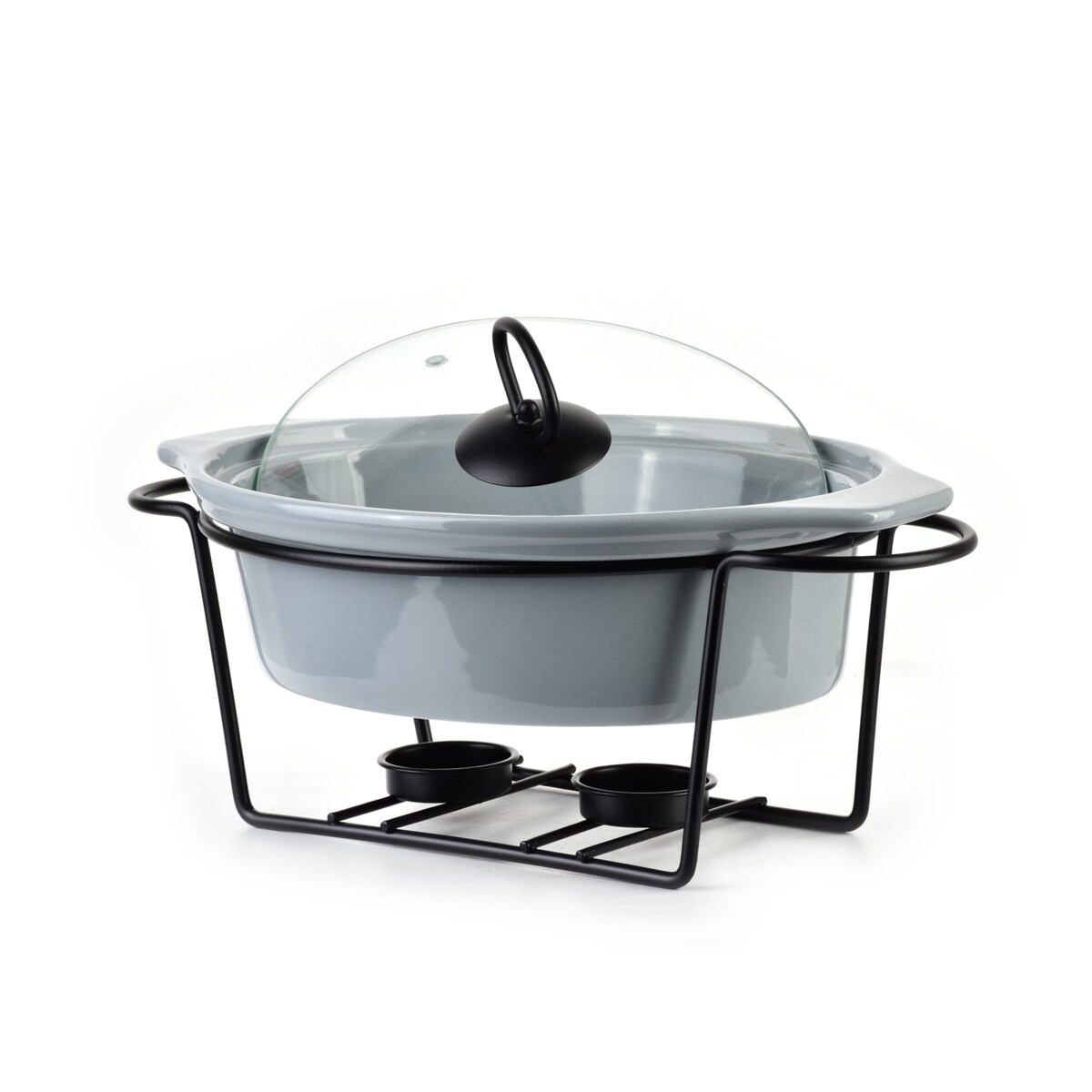 MODERN KITCHEN Naczynie z podgrzewaczem1,25l 27,5x18,9xH6,6cm