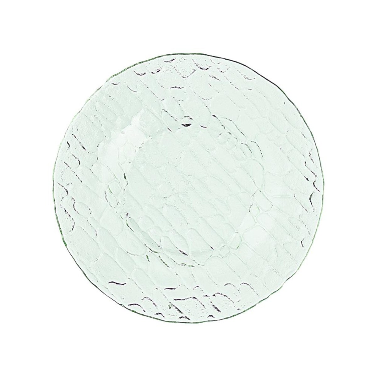 VILLA ITALIA Talerzyk deserowy szklany 20,5 cm DIVES zielony