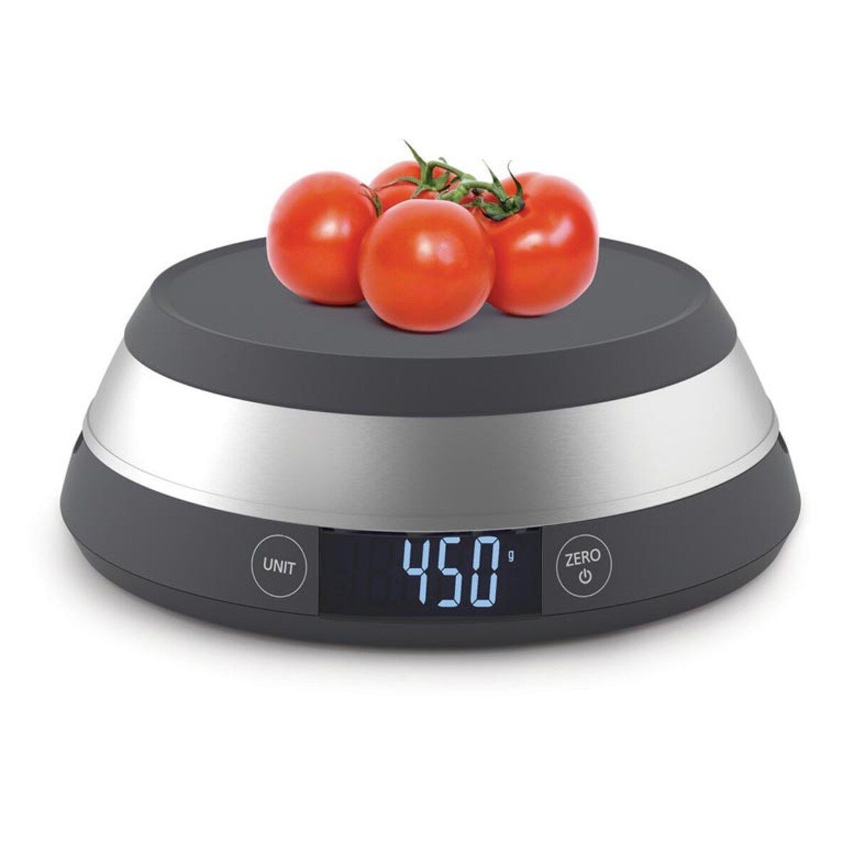 Cyfrowa waga kuchenna szara SWITCH, Joseph Joseph