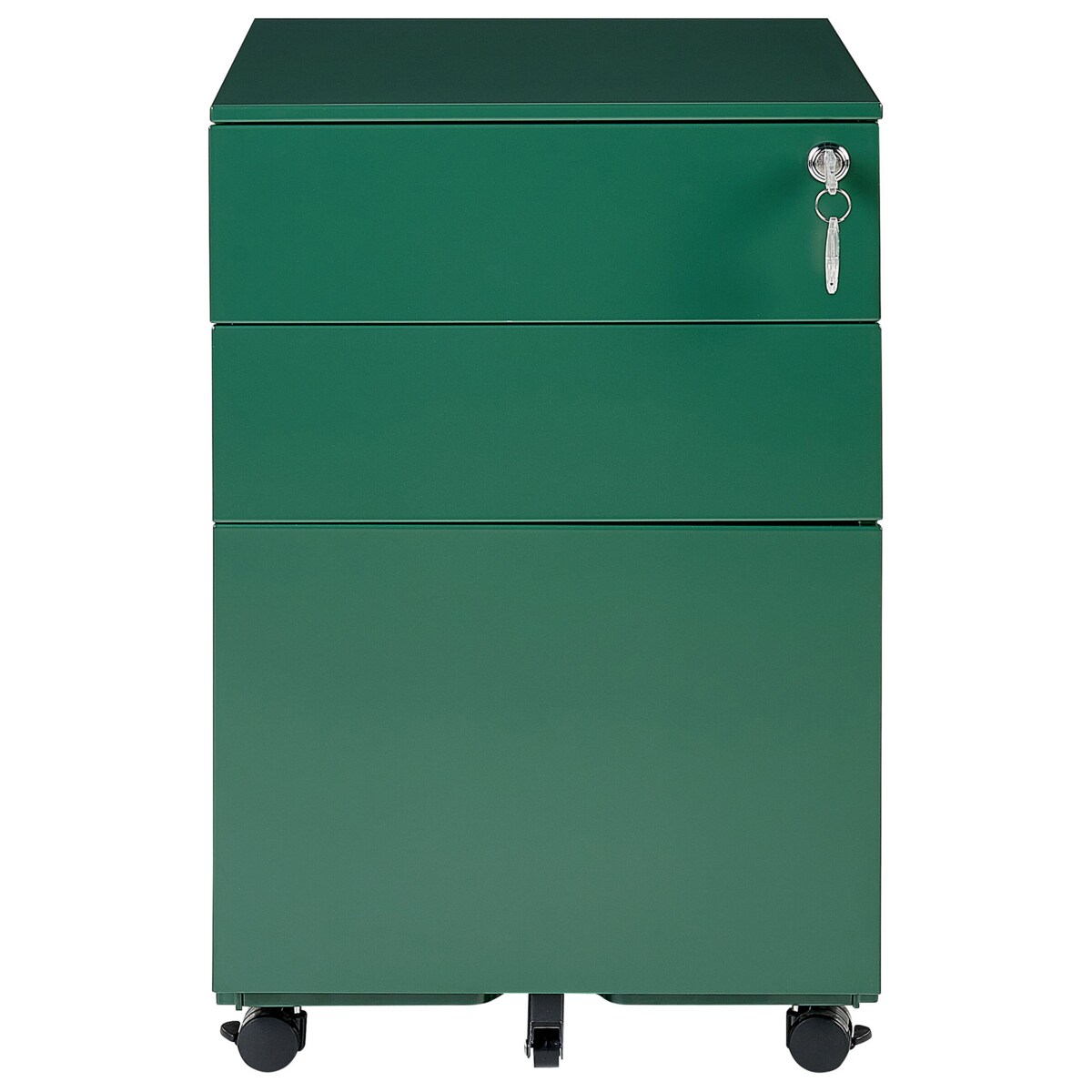 Szafka biurowa metalowa zielona CAMI