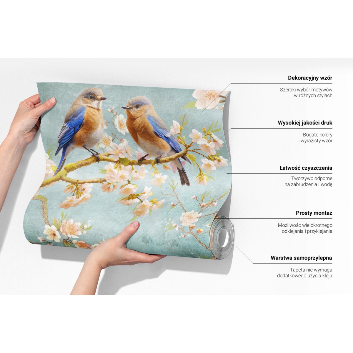 Fototapeta samoprzylepna 250x250 cm - Marmurowa elegancja, tapeta ścienna biała