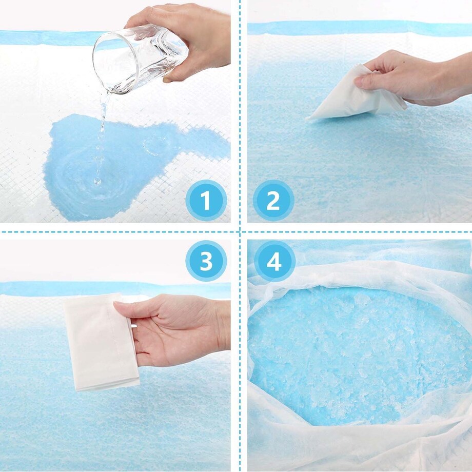 Podkłady Maty Dla Psa Zwierząt Chłonne Higieniczne M 60X60 Cm 10 Sztuk