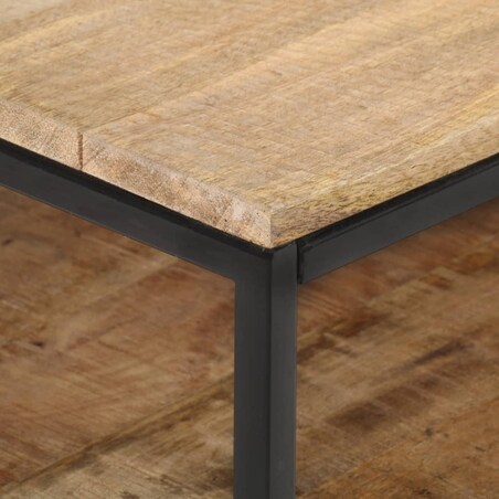 vidaXL Szafka pod TV, 130x30x45 cm, surowe drewno mango