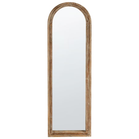 Lustro ścienne COIGNY 55 cm 170 cm Drewno jodłowe Jasnobrązowy
