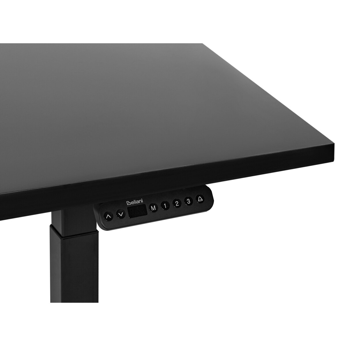 Biurko regulowane Elektryczny 160 x 72 cm Czarny DESTINES