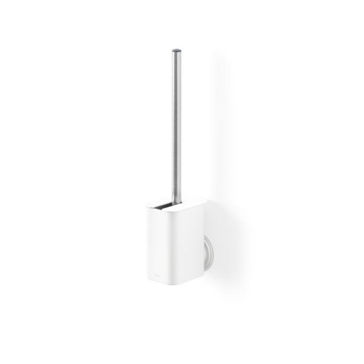 Szczotka do toalety z przyssawką biała Flex, 11 x 8 x 43 cm, Umbra