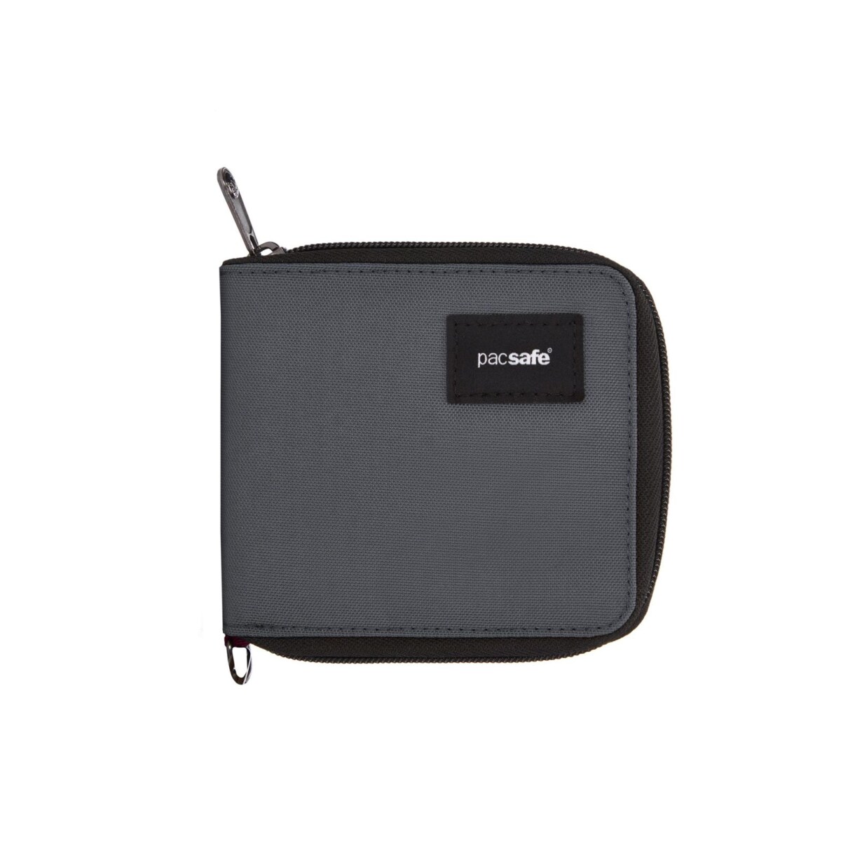 Portfel męski antykradzieżowy z recyklingu Pacsafe RFIDsafe - ciemnoszary