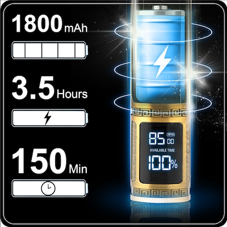 Maszynka do strzyżenia włosów brody Berdsen BD-261 złota Lew