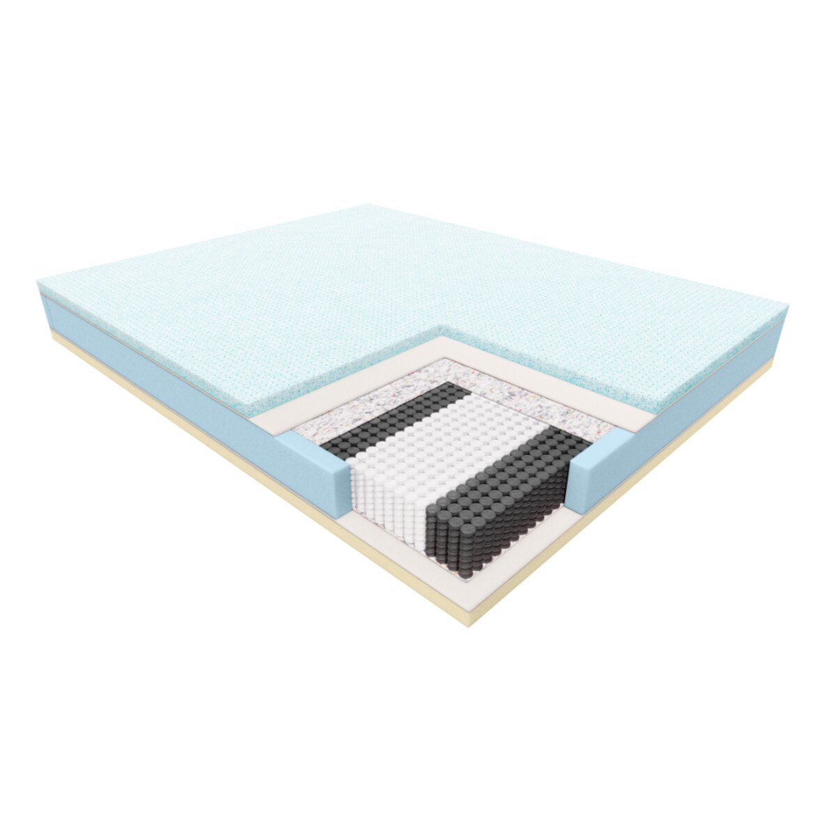 Materac Nolli Biaxial, 140 x 200 cm, Janpol