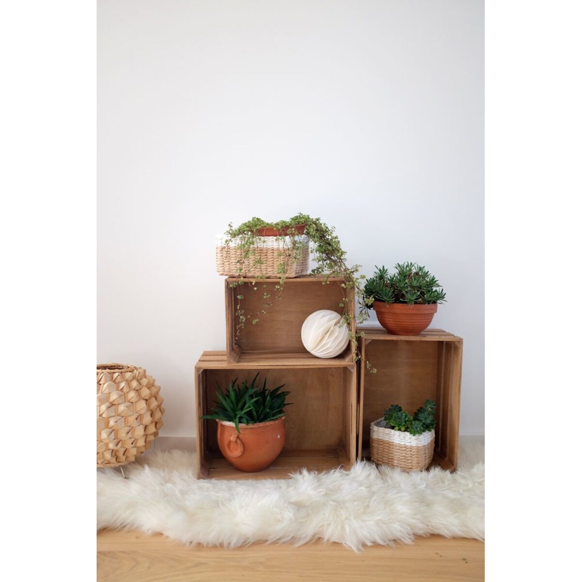 Skrzynia do przechowywania VINTAGE, drewniana, 35x25x20 cm, ZELLER