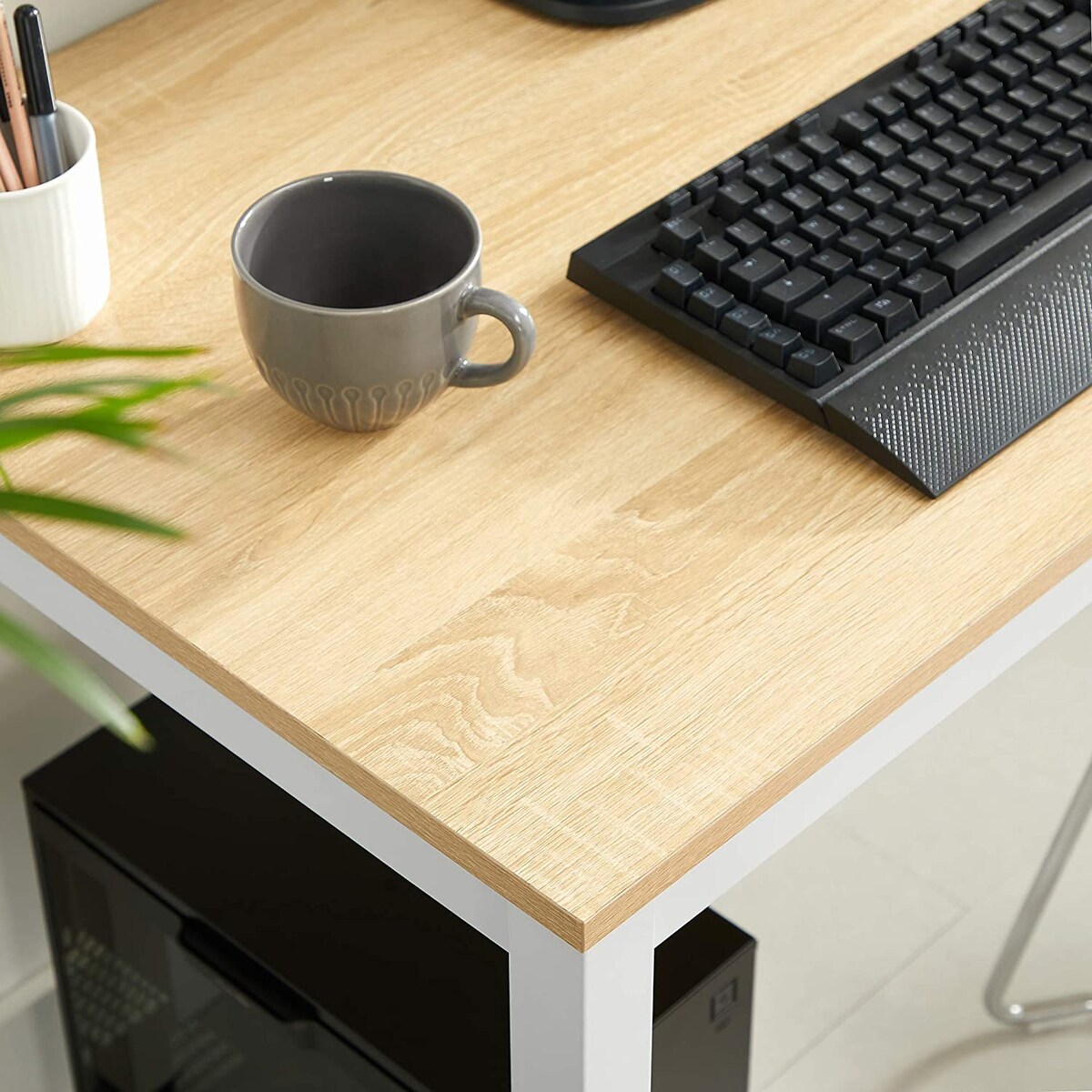 Zestaw Stół Do Jadalni Kuchni Salonu Biura Prostokątny Tessa 120X60 Dąb + 4 Krzesła Osaka Białe