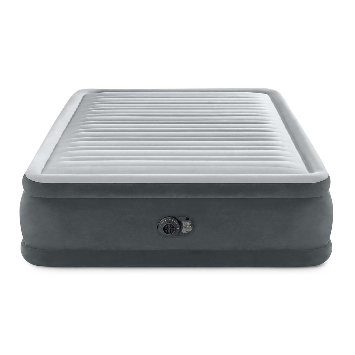 Materac dmuchany dwuosobowy Intex 64414ND welurowy z pompką 230V