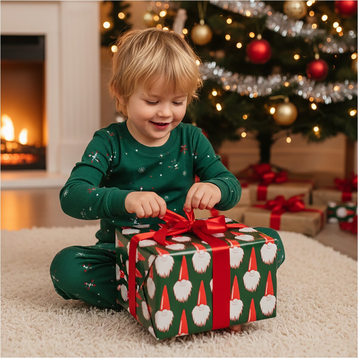 Papier do pakowania prezentów 20 METRÓW MEGAROLKA Świąteczny Do Paczek Ozdobny