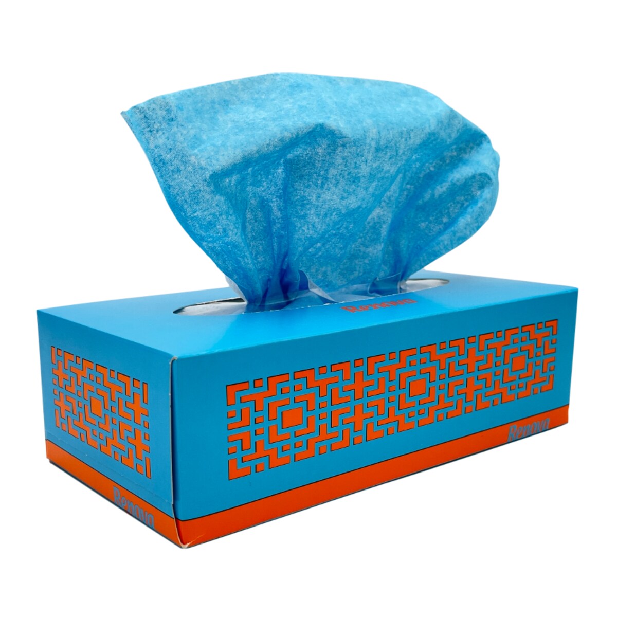 Wyciągane chusteczki higieniczne Renova niebieskie 80szt