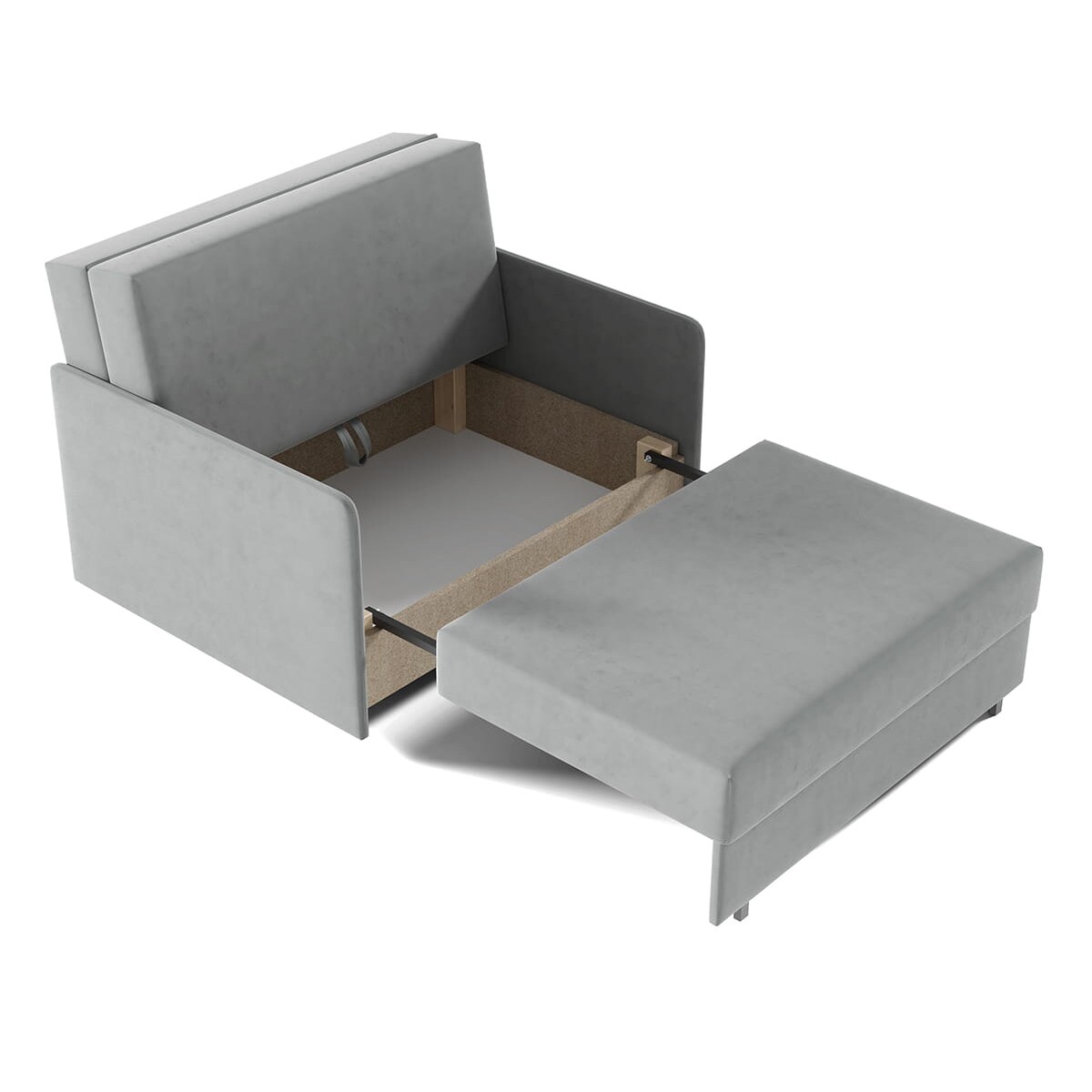 Kanapa Amerykanka York II pikowana, tkanina Kronos 07