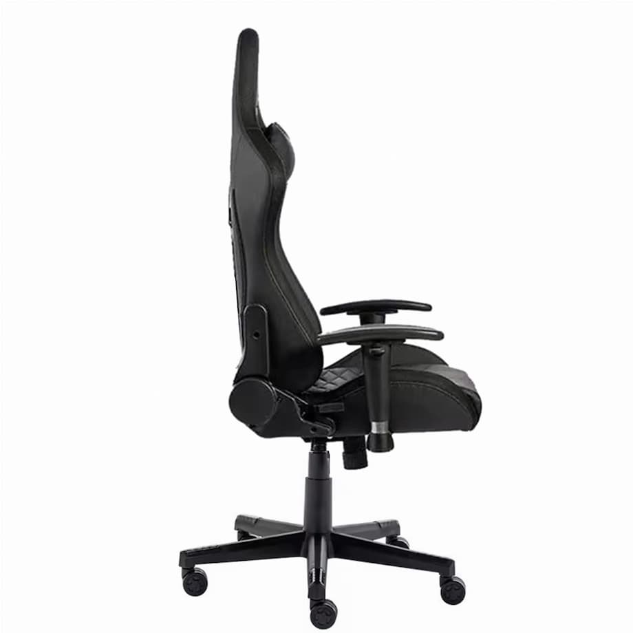 FOTEL GAMINGOWY FLUXION ERGONOMICZNY REGULACJA 180° CZARNY