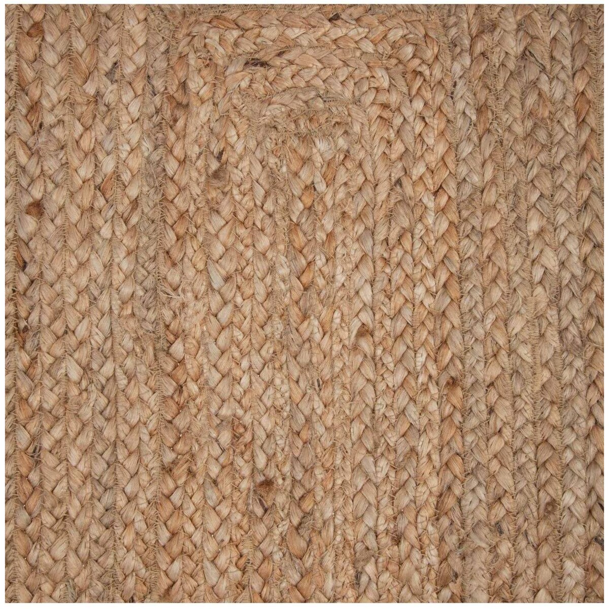 Dywan pleciony z juty, 60 x 90 cm